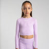 AW25 Bonini ASPIRE Lilac Long Sleeve Sport Top
