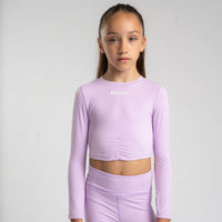 AW25 Bonini ASPIRE Lilac Long Sleeve Sport Top