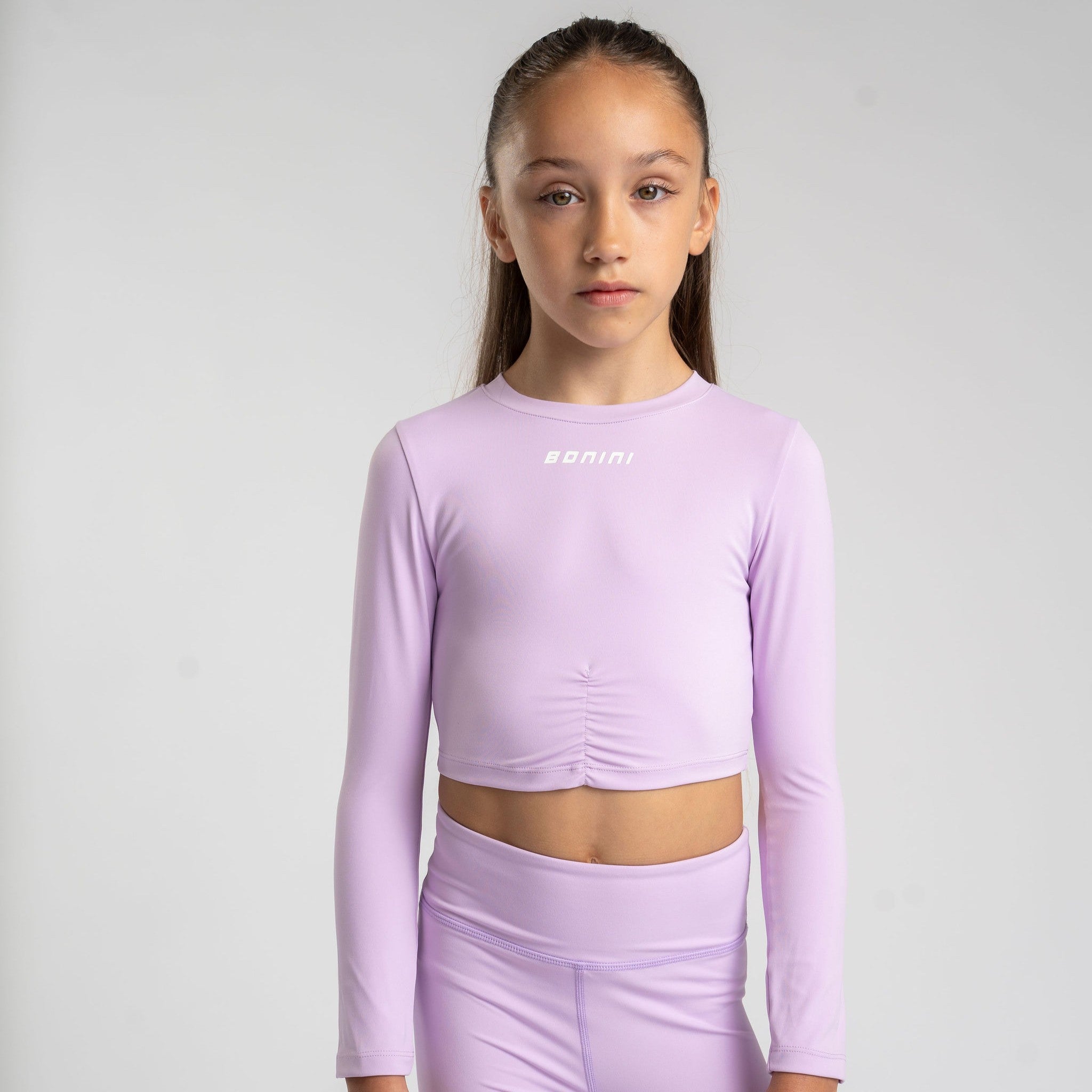 AW25 Bonini ASPIRE Lilac Long Sleeve Sport Top