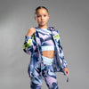 AW25 Bonini FUTURE Blue Purple & Green Tape Logo Jacket