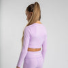 AW25 Bonini ASPIRE Lilac Long Sleeve Sport Top