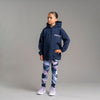 AW25 Bonini SPARKLE Navy Blue Oversized Logo Hoody