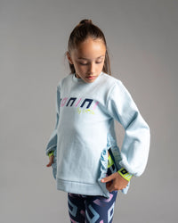 AW25 Bonini STRIVE Blue Split Side Sweatshirt