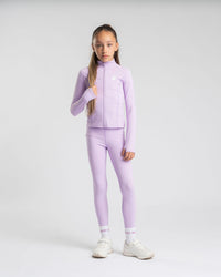 AW25 Bonini ASPIRE Lilac Sport Zipper Jacket
