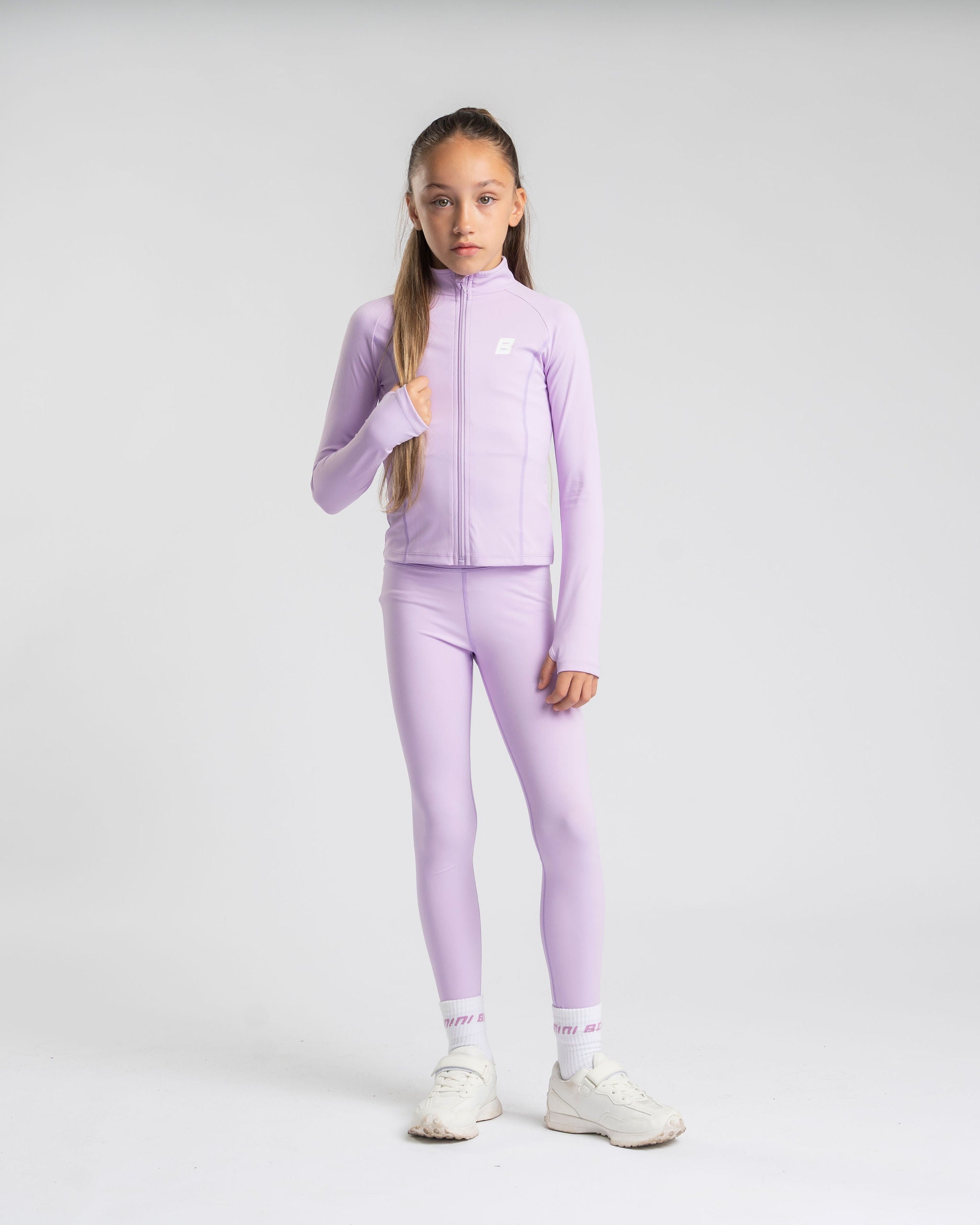 AW25 Bonini ASPIRE Lilac Sport Zipper Jacket
