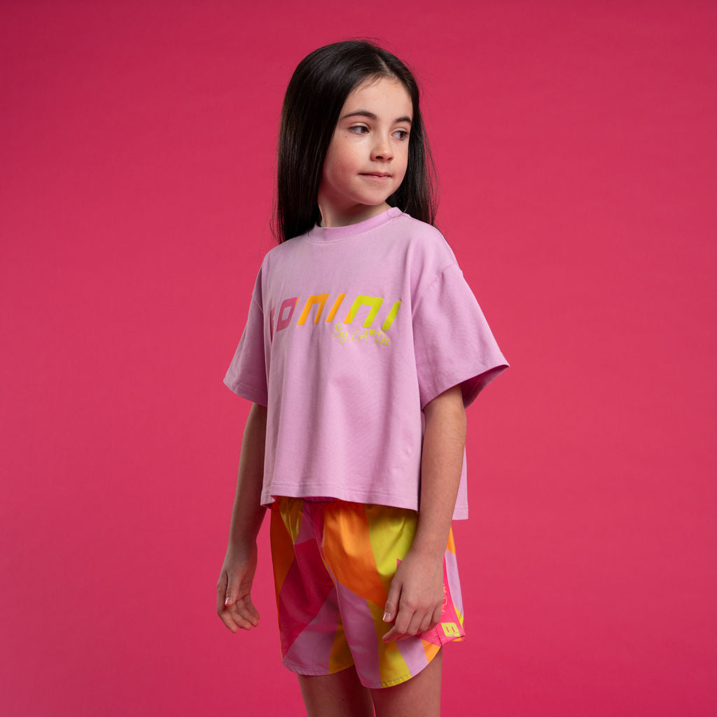 SS26 Bonini SPARK Multicoloured Tape Shorts
