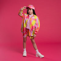 SS26 Bonini UNIQUE Multicoloured Colour Block Cap