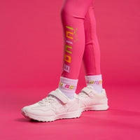 SS26 Bonini TWIRL White Multicoloured Logo Socks