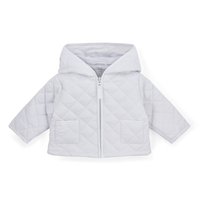 Mitch & Son Boys ZAIN White Quilted Coat