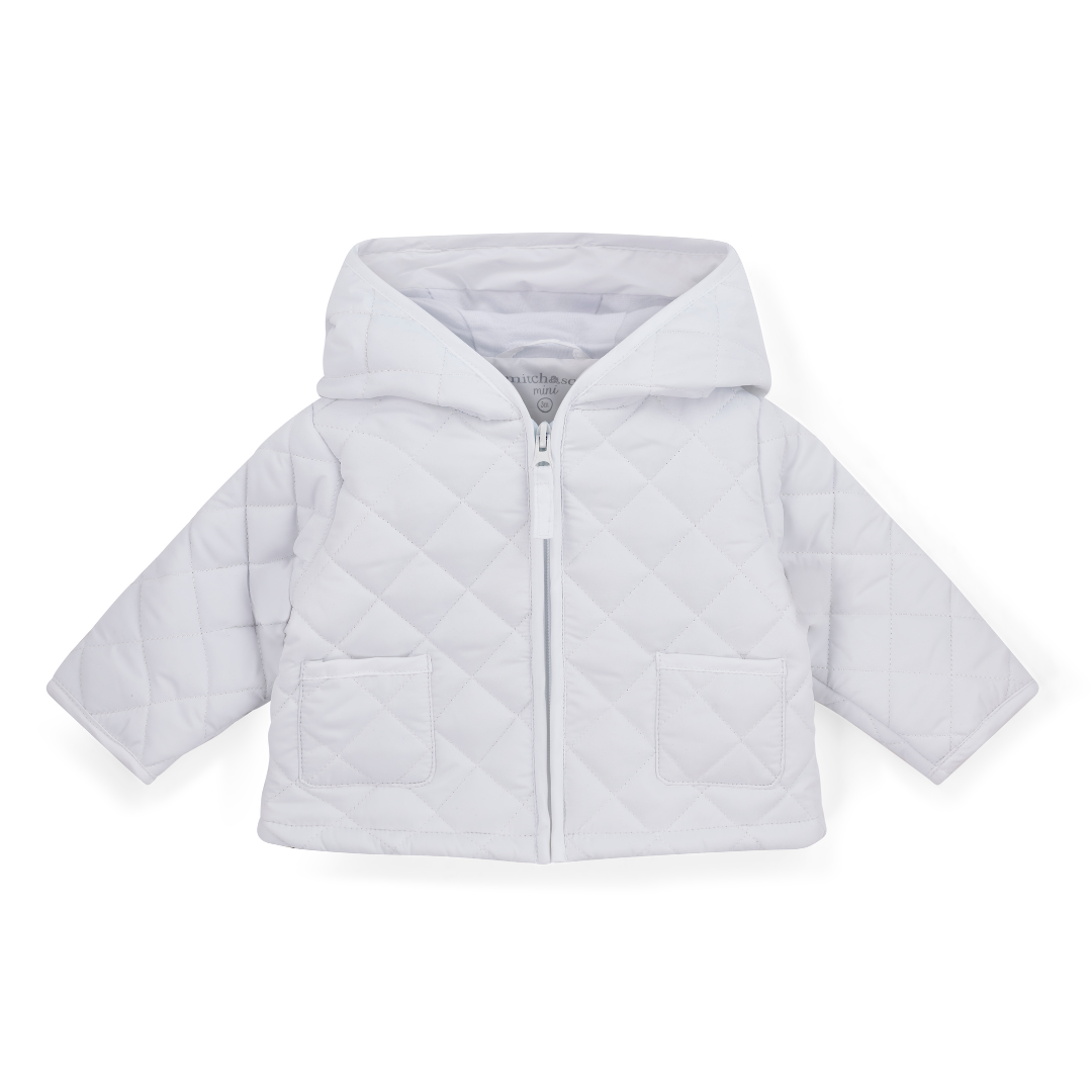 Mitch & Son Boys ZAIN White Quilted Coat