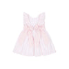 SS24 Deolinda KIKA Pink & White Stripe Ribbon Butterfly Dress