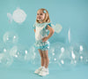 Little A KHLOE Bright White Fish Jam Pant Set