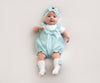 Little A KENDAL Aruba Blue Striped Romper