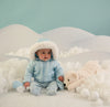 AW25 Mitch & Son Mini MIKEY Blue Coat With Mittens