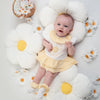 SS25 Little A BILLIE White & Yellow Checked Daisy Frill Romper