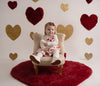 Little A HANNAH Snow White Heart Print Bow Dress