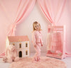 AW25 Little A JASMINE Pink Bow Frill Tracksuit