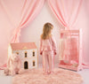 AW25 Little A JASMINE Pink Bow Frill Tracksuit