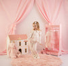 AW25 Little A JASMINE White Bow Frill Tracksuit