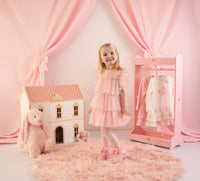 AW25 Little A KHLOE Pink Tulle Frill Dress