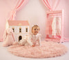 AW25 Little A JOURNEY White & Pink Cupcake Print Romper