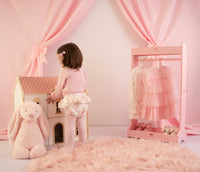 AW25 Little A JOSEPHINE Pink & White Cupcake Print Jam Pants Set