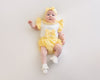 Little A JAZZY Lemon Cake Bow Frill Jam Pant Set