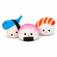Scrunchems Unisex Squishy Sushi Three Pack Of Toys