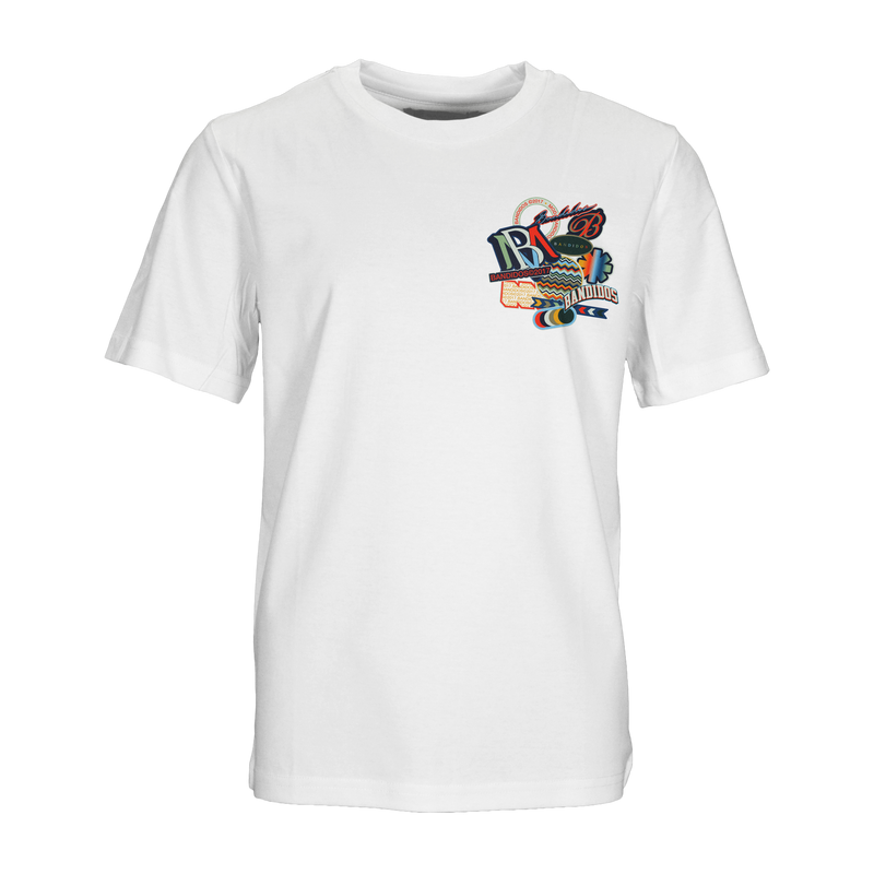 SS25 Moda Bandidos White Stickers T-Shirt