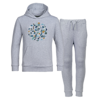 SS25 Moda Bandidos Grey Geo Zig Tracksuit