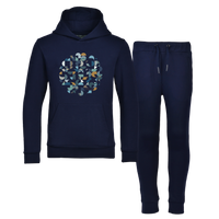 SS25 Moda Bandidos Navy Geo Zig Tracksuit