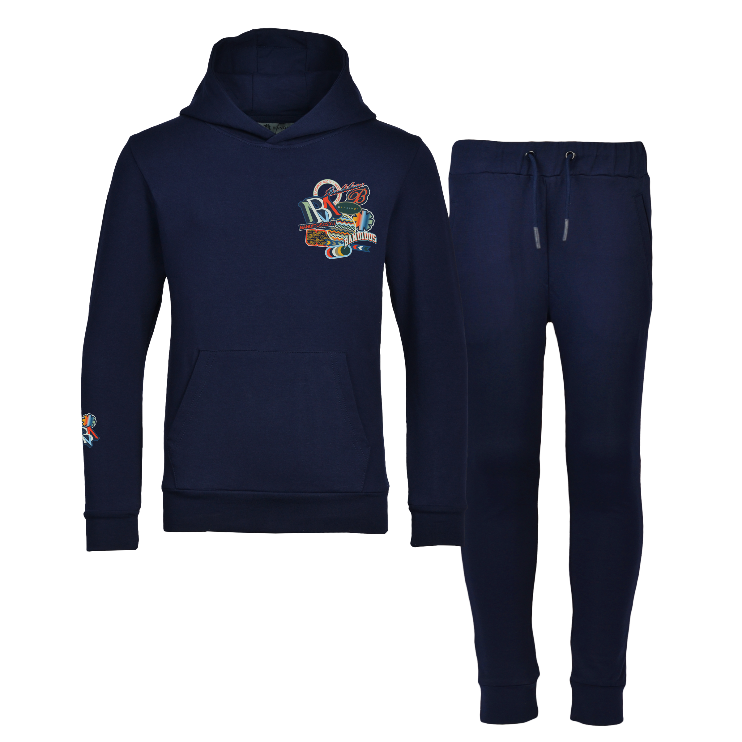 SS25 Moda Bandidos Navy Stickers Tracksuit
