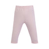 AW23 Little A EMMA Baby Pink Logo Lurex Frill Leggings Set