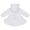 Little A JILLIE Bright White Frill Jacket