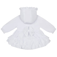 Little A JILLIE Bright White Frill Jacket