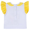 Little A JAZZY Lemon Cake Bow Frill Jam Pant Set