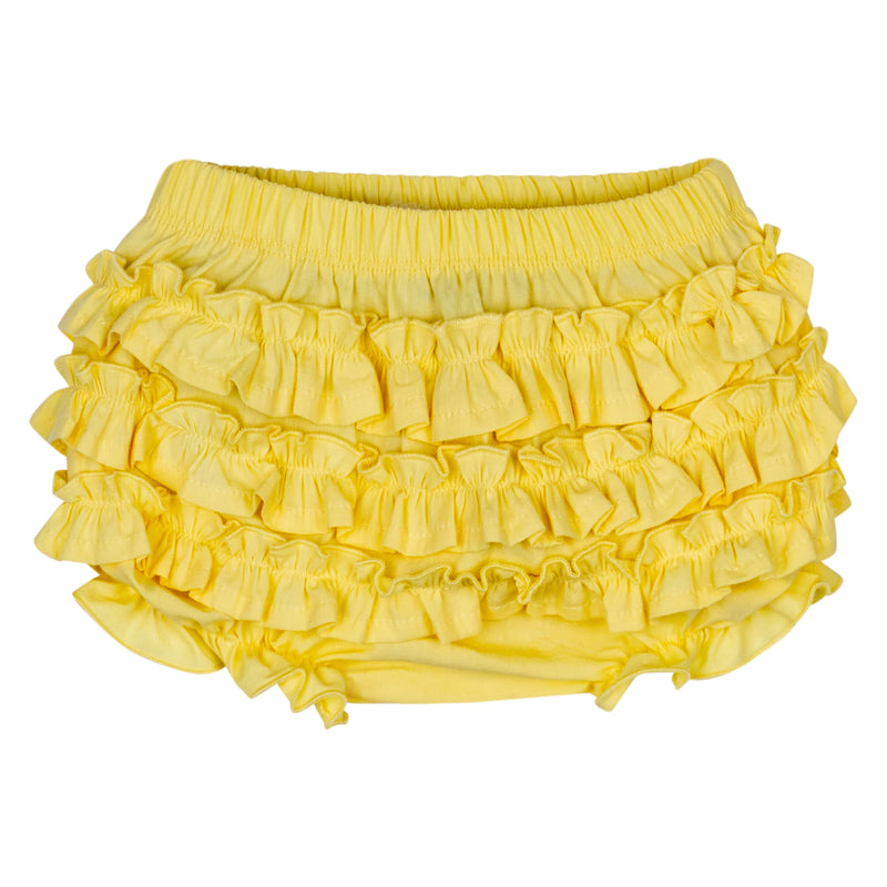 Little A JAZZY Lemon Cake Bow Frill Jam Pant Set