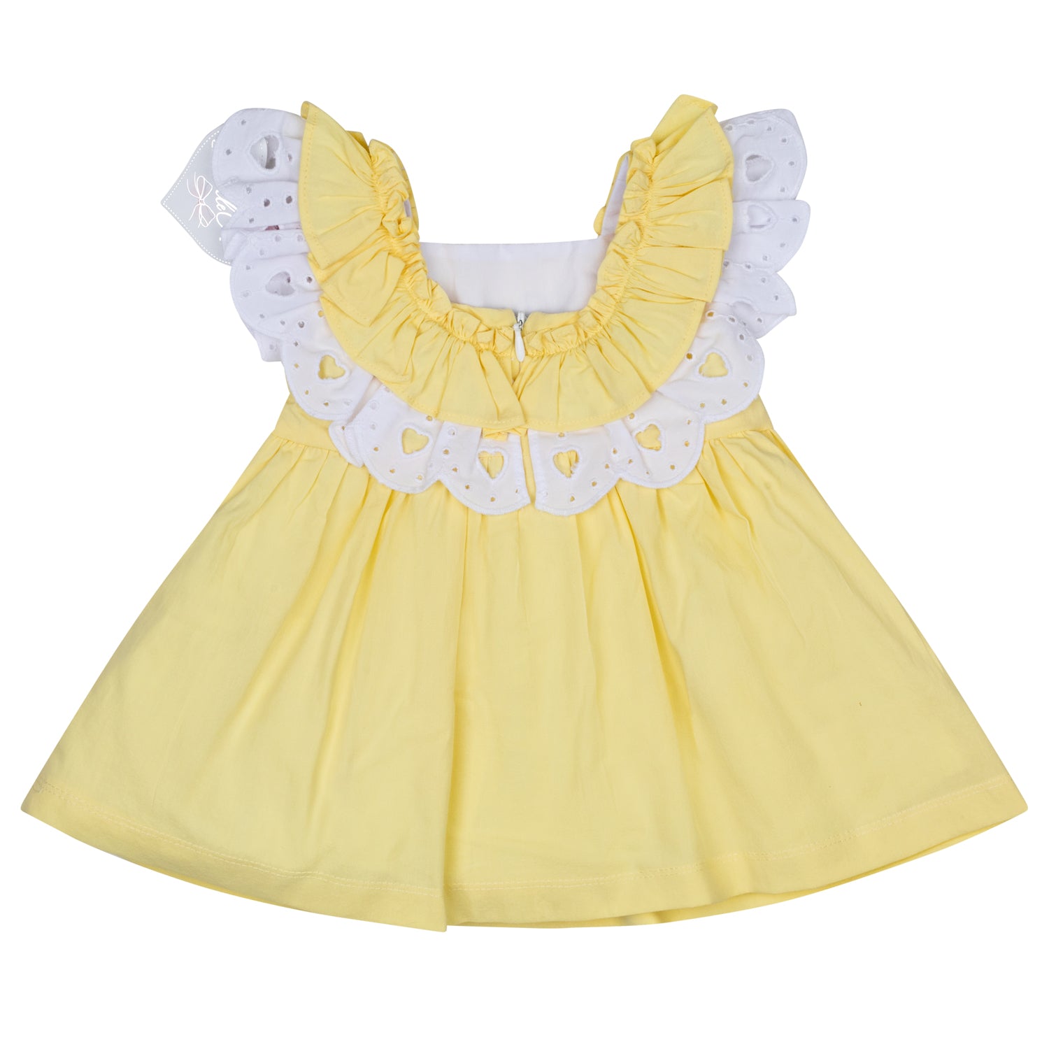 Little A JOSEPHINE Lemon Cake Frill Dress & Knickers Set
