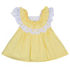 SS24 Little A JOSEPHINE Lemon Cake Frill Dress & Knickers Set
