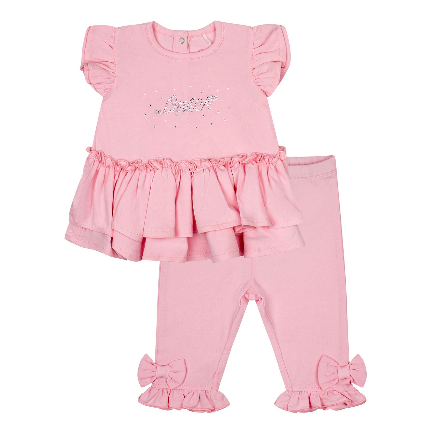 Little A JACKIE Pink Fairy Frill Legging Set
