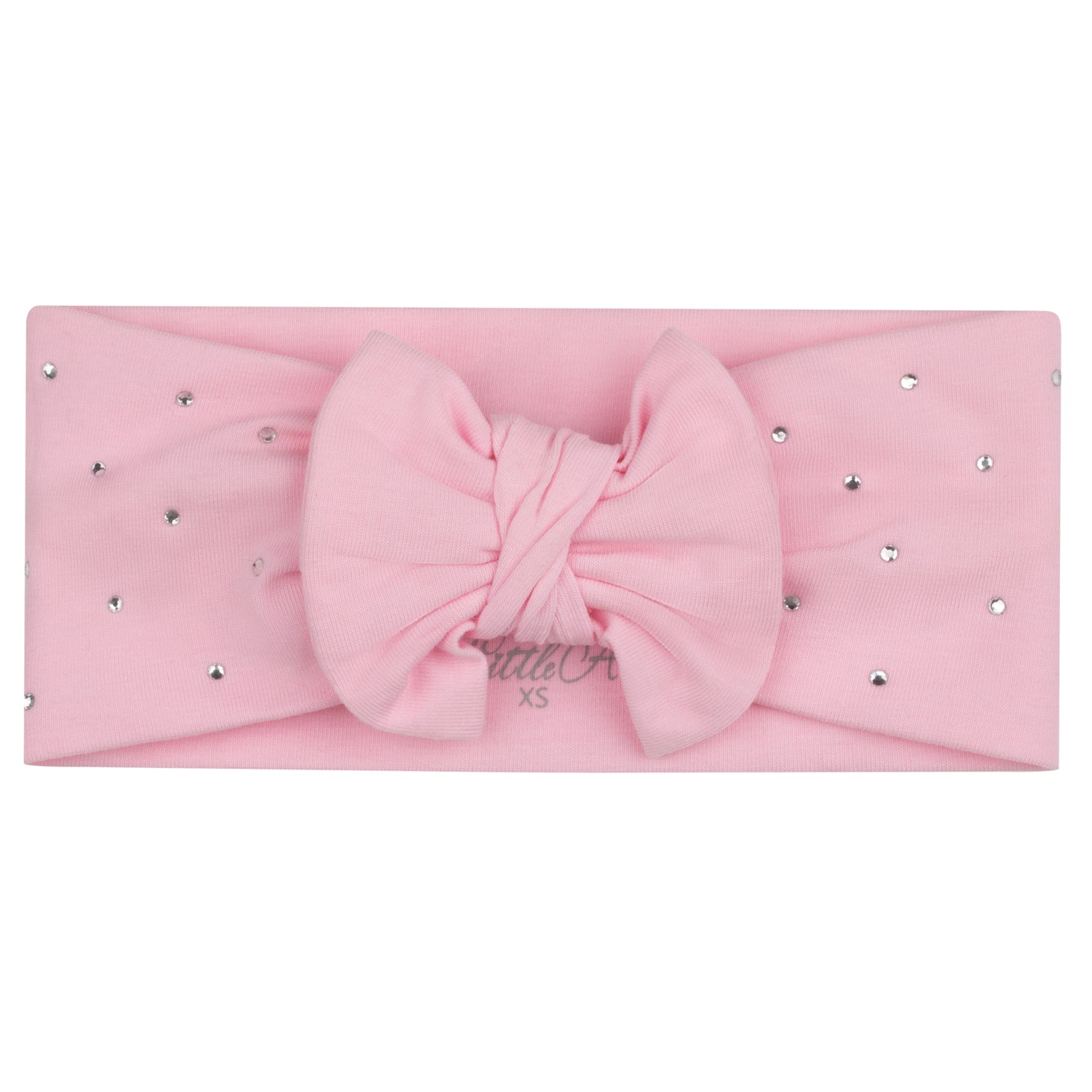 Little A JEANIE Pink Fairy Diamanté Bow Headband