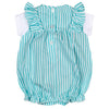 Little A KENDAL Aruba Blue Striped Romper