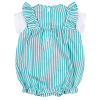 Little A KENDAL Aruba Blue Striped Romper