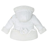 Little A HONEY Snow White Faux Fur Padded Jacket