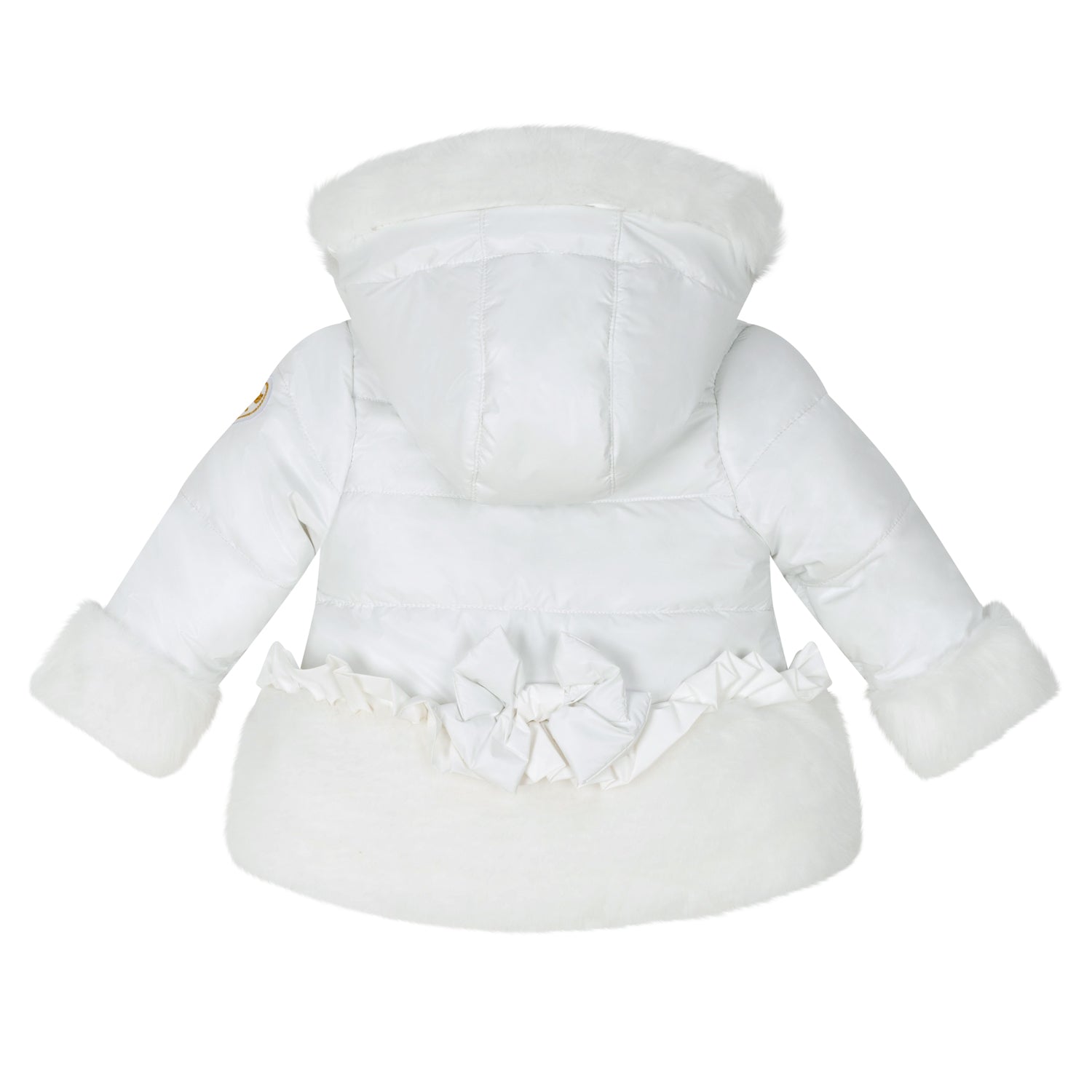 Little A HONEY Snow White Faux Fur Padded Jacket