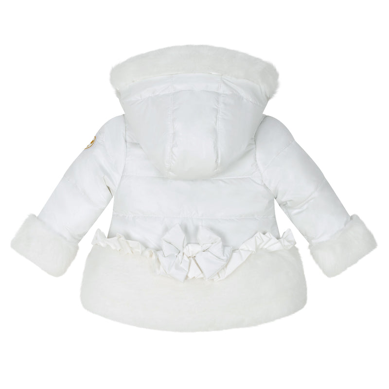 Little A HONEY Snow White Faux Fur Padded Jacket