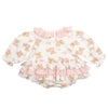 Little A GEORGIA Snow White Bear Print Romper