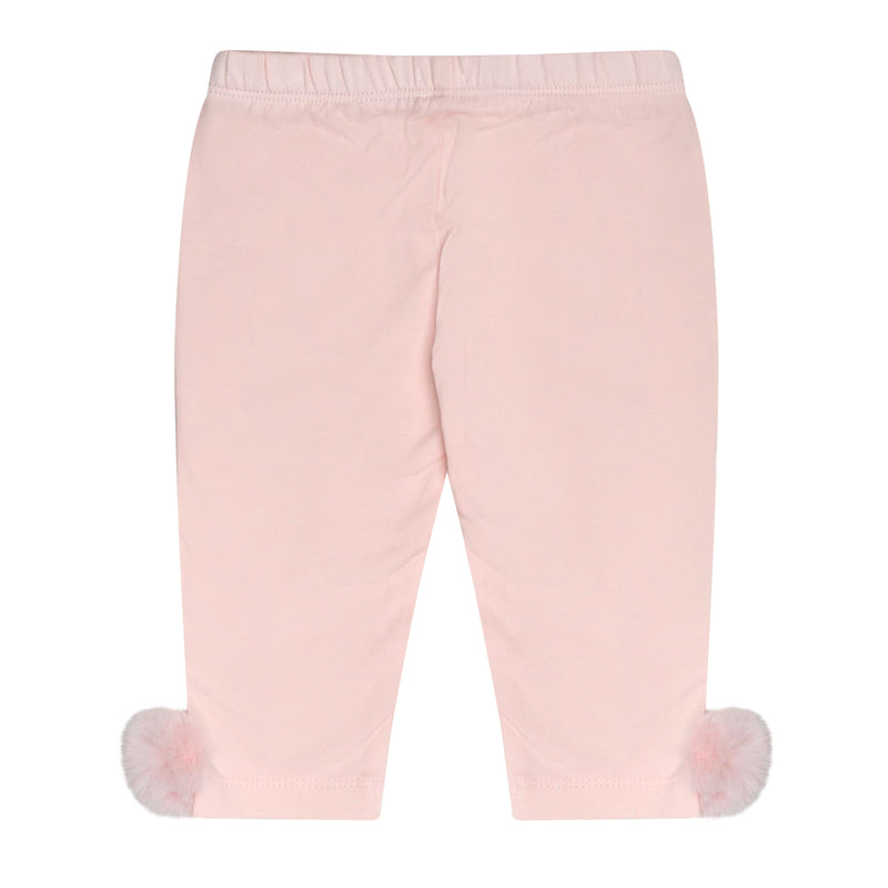 Little A GRACIE Snow White Faux Fur Bear Legging Set