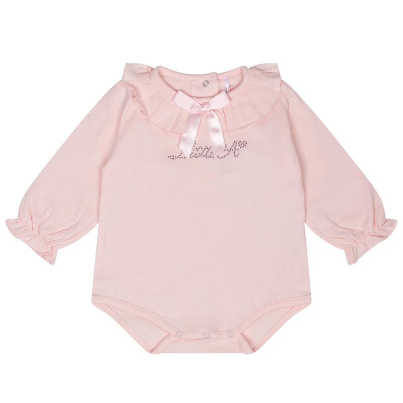Little A GWEN Baby Pink Bear Print Jam Pant Set