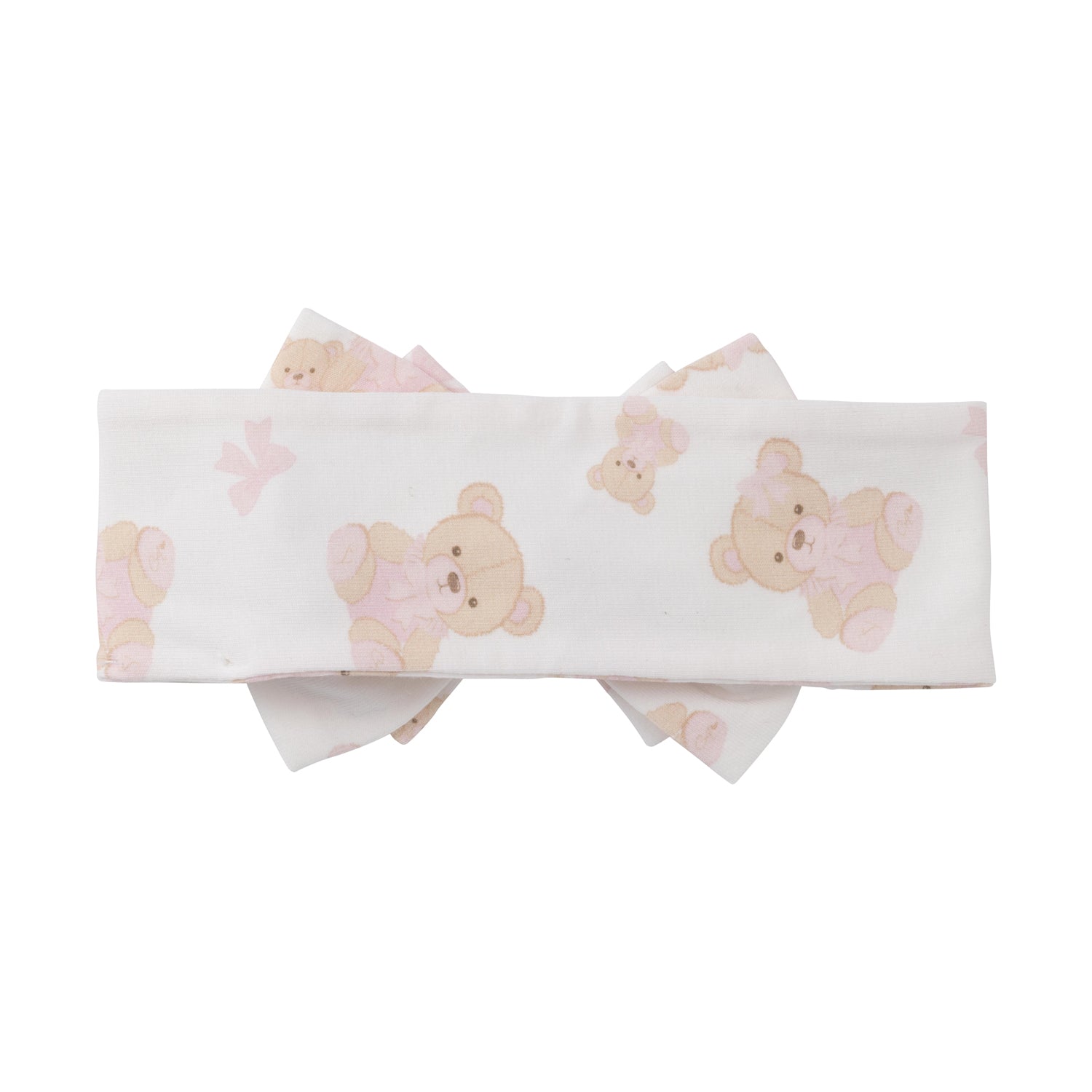 Little A GLORY Snow White Bear Print Bow Headband